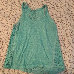 Mint Blue Tank Top